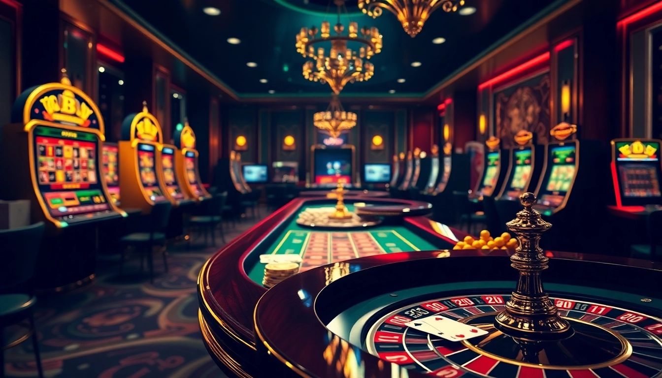 Experience the thrill of casino en ligne Bitcoin with vibrant graphics and gaming elements.