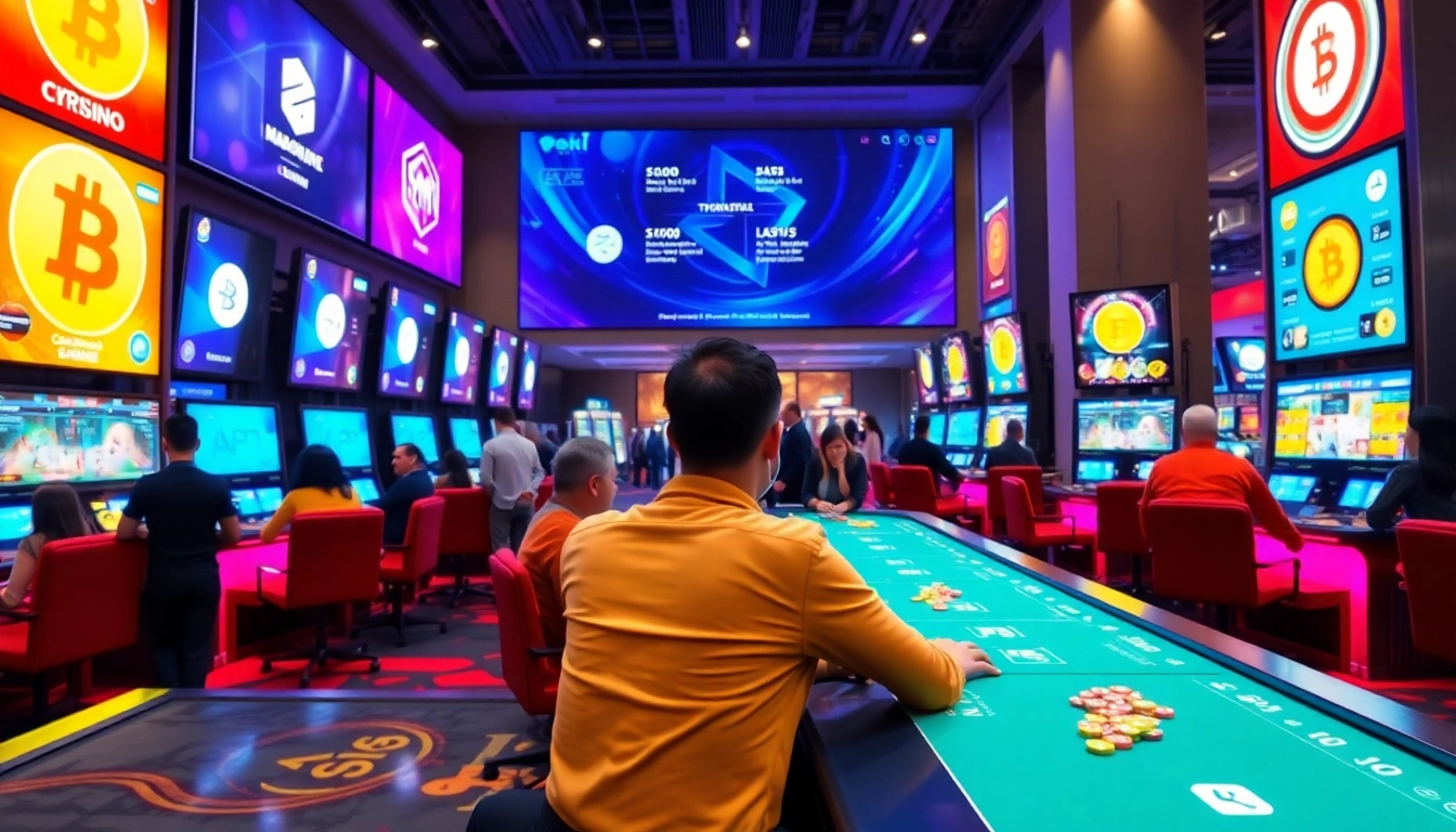 Découvrez un casino crypto en ligne avec des joueurs engagés et une ambiance vibrante.